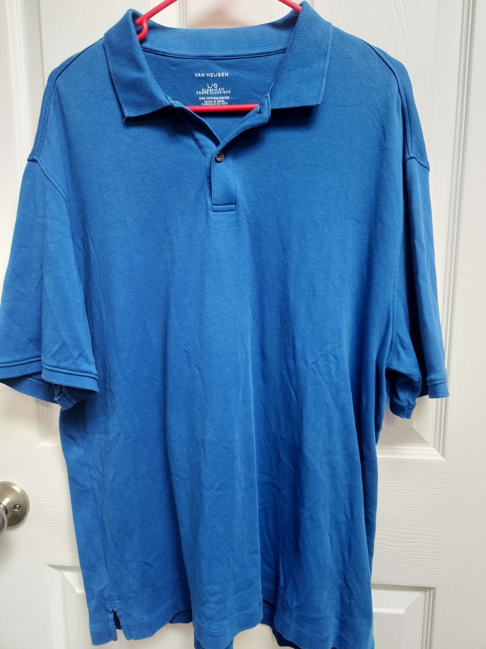Van Heusen Men's Royal Blue Polo Shirt